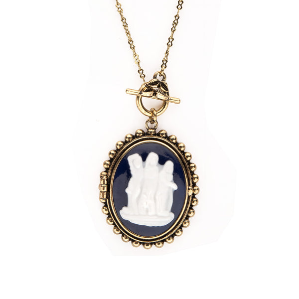 Agatha All Along Cameo Locket Replica Necklace