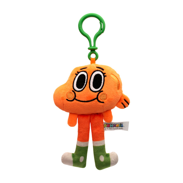 Amazing World of Gumball Darwin Orange Fish Character Plush Keychain