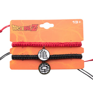 Dragon Ball Z Goku King Kai Bracelet Set