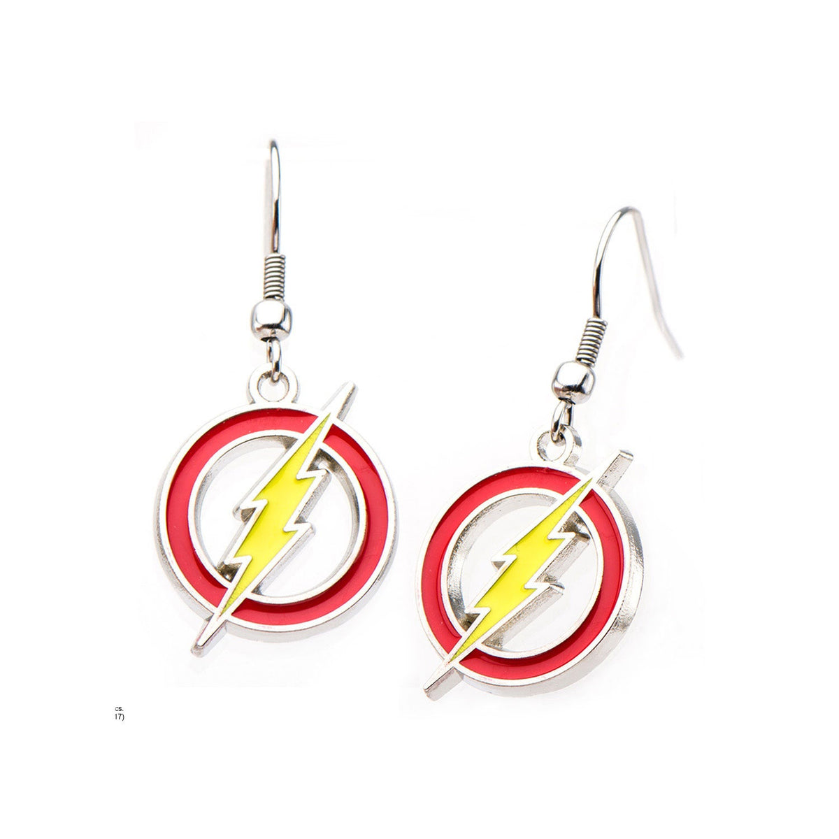 DC Comics The Flash Logo Hook Earrings