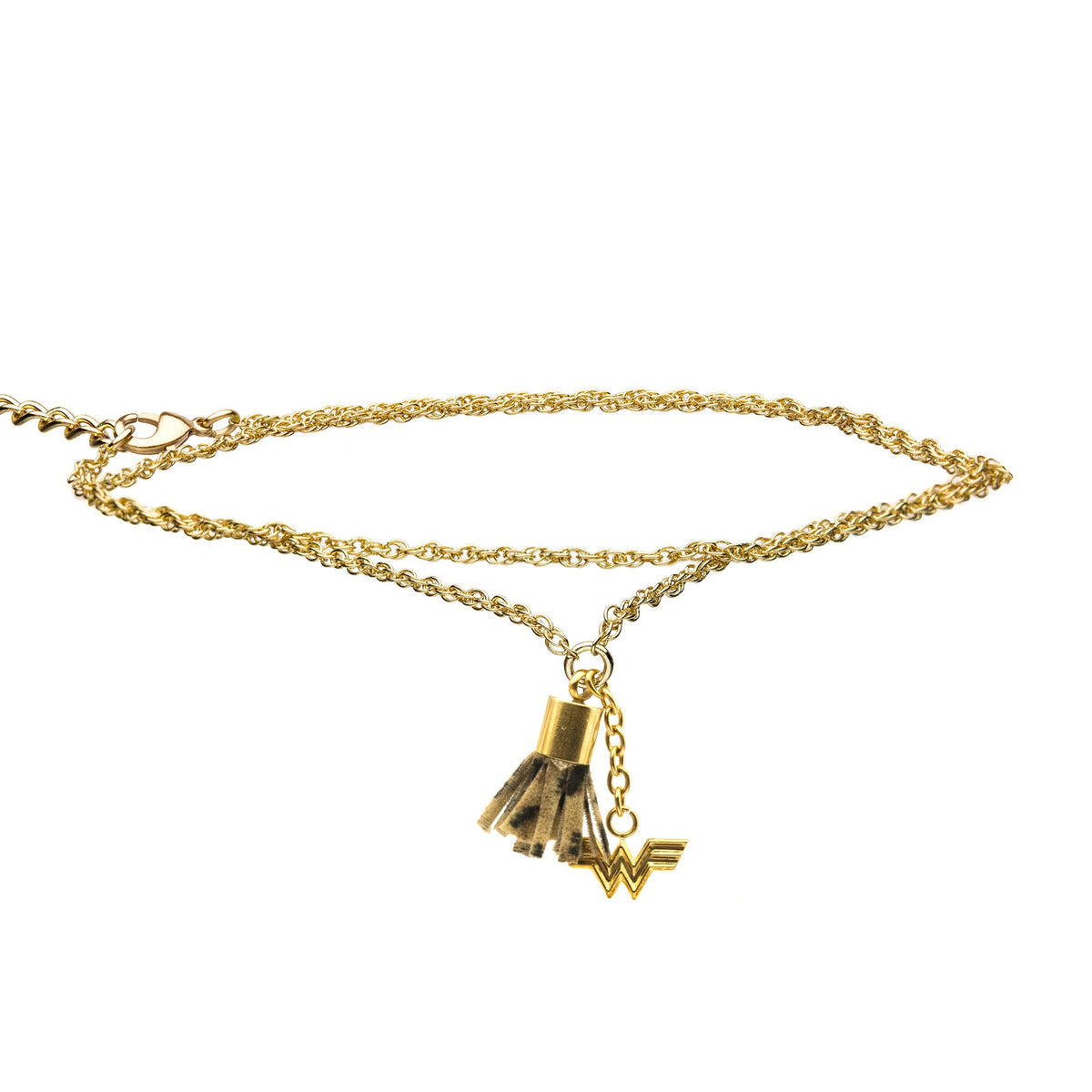 DC Comics Wonder Woman Logo Wrap Lasso Bracelet