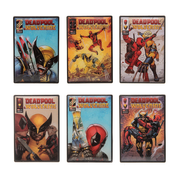 Marvel Deapool Movie 3 Six Pin Set