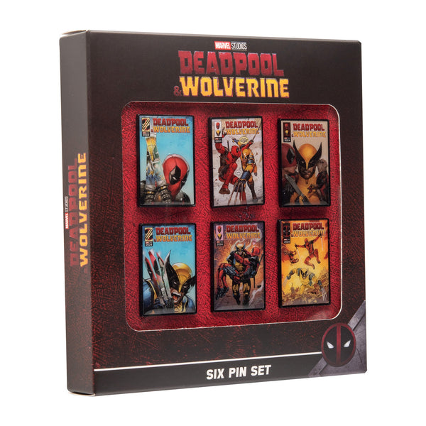 Marvel Deapool Movie 3 Six Pin Set