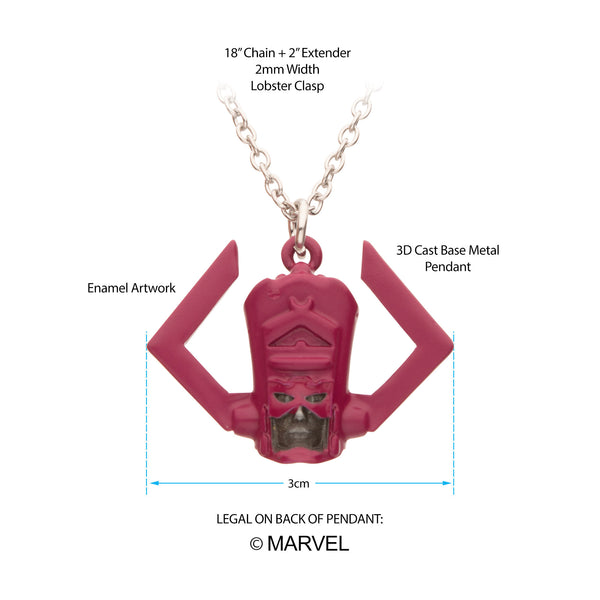 Marvel The Fantastic Four Classic Galactus Pendant Necklace
