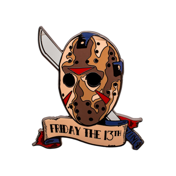 Friday the 13th Mask Pin