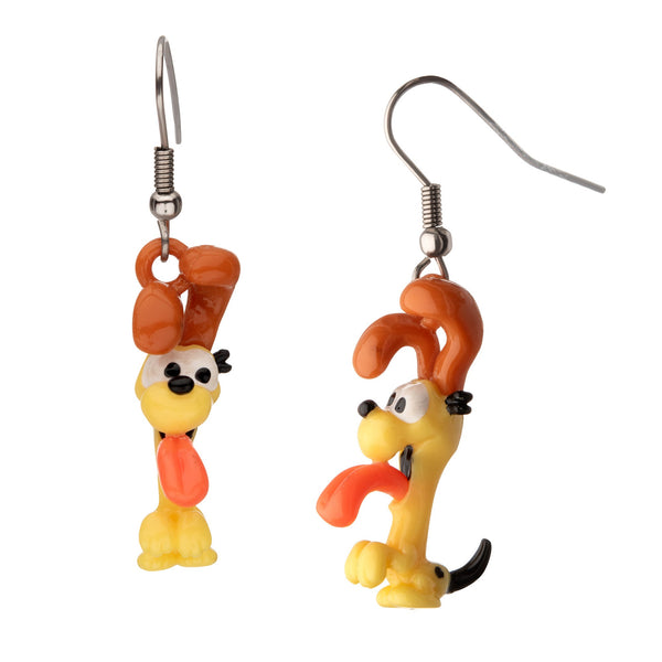 Garfield Odie 3D Charm Dangle Earrings