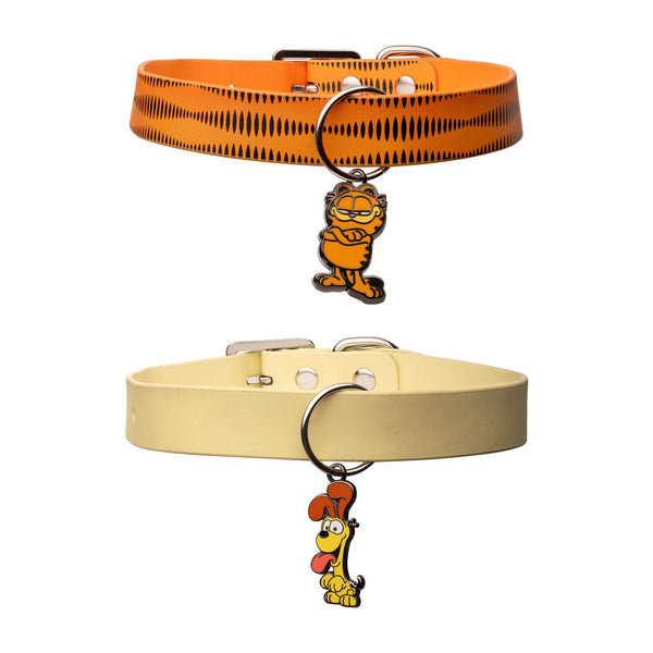 Garfield Odie Collar Charm Choker Necklace Set