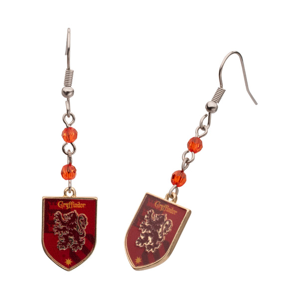 Harry Potter Hogwarts Gryffindor House Earrings