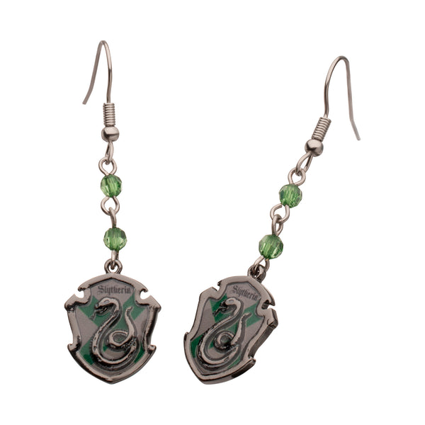 Harry Potter Hogwarts Slytherin House Earrings