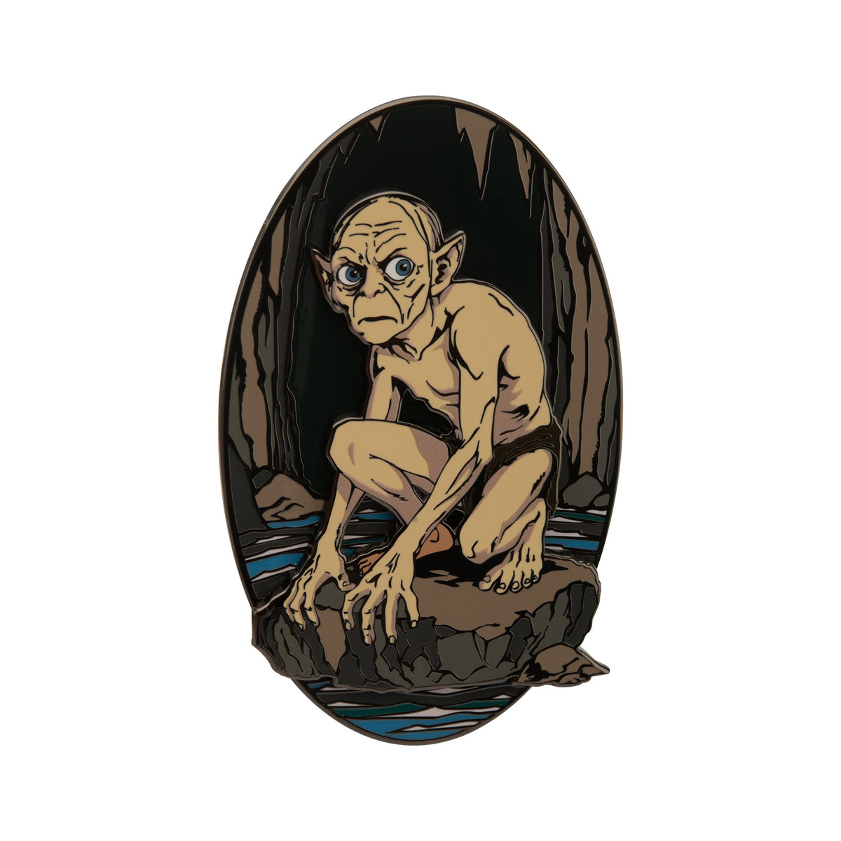 Lord of the Rings Gollum Layered Enamel Pin