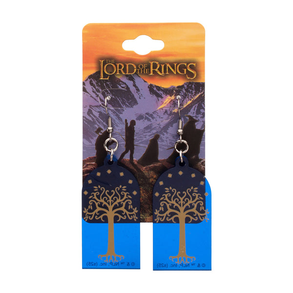 The Lord of the Rings Tree Gondor Window Dangle Earrings