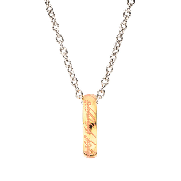 The Lord of the Rings The One Ring in a Chain Necklace