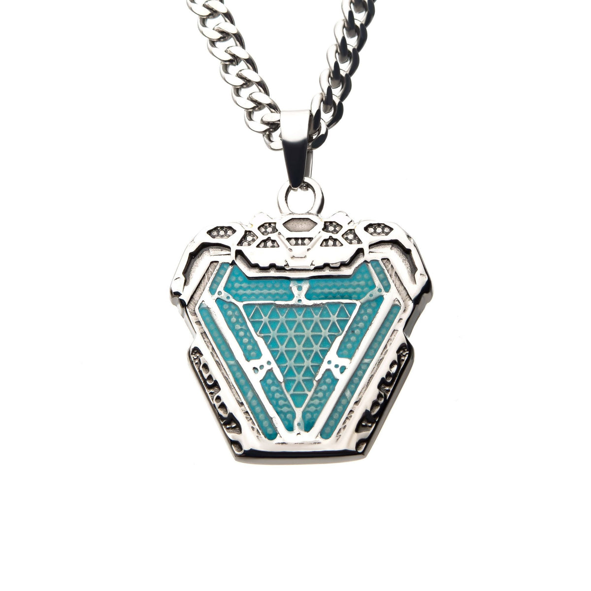 Marvel Avengers Iron Man Arc Reactor Pendant Necklace