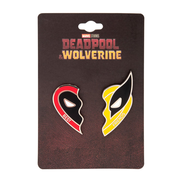 Marvel Deadpool Best Friends Enamel Pin Set