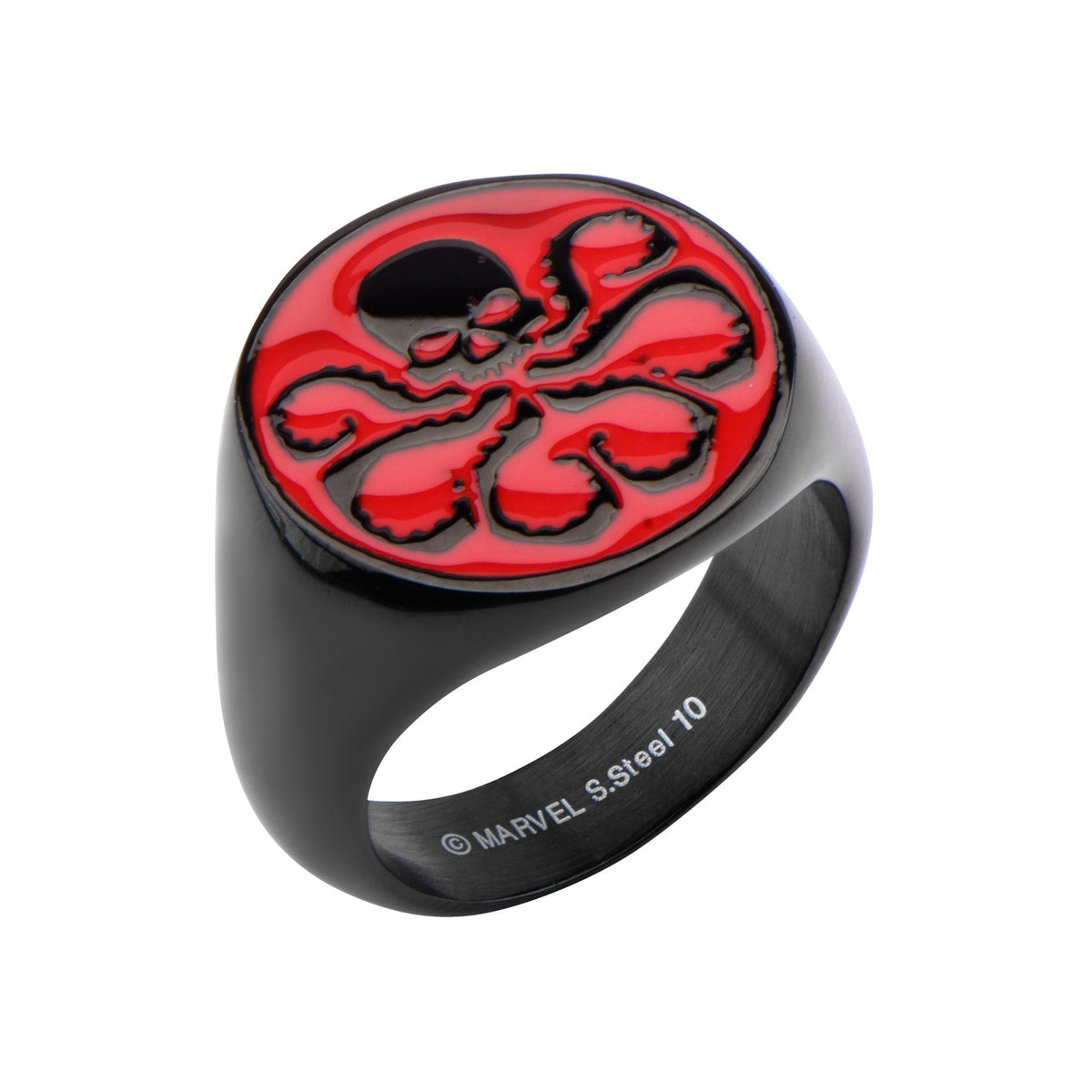 Marvel Hydra Red Logo Ring