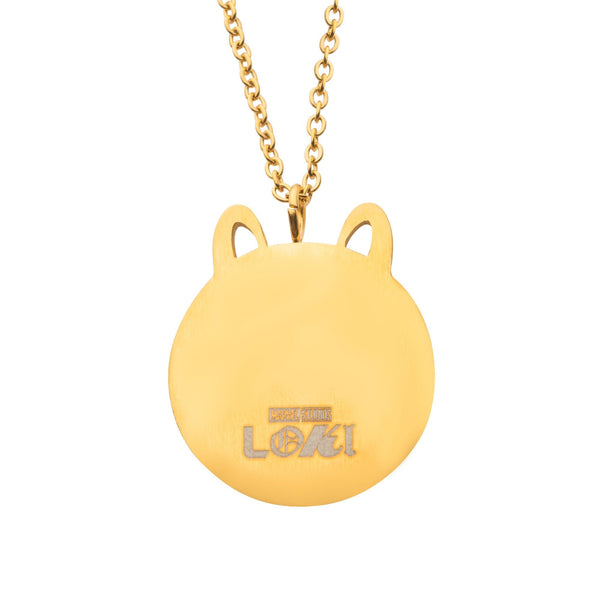 Marvel Loki Helmet Pendant Necklace