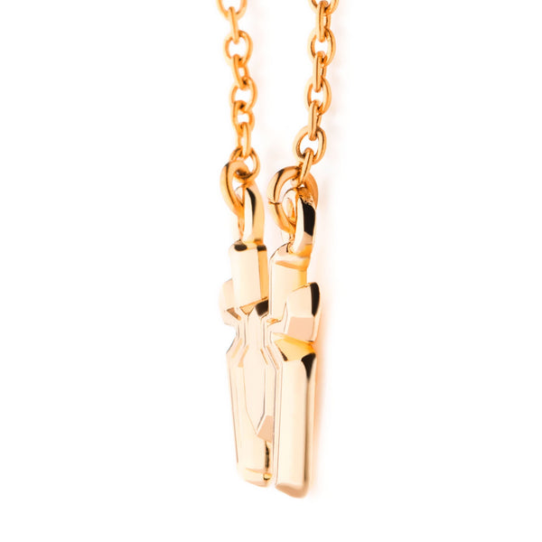 Marvel Spider-Man: No Way Home double-hung Spider logo necklace