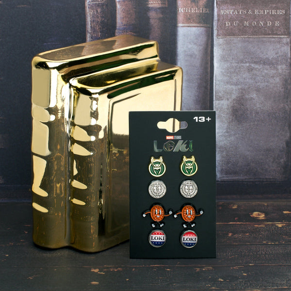 Marvel Studios' Loki Set of 4 Pairs of Stud Earrings