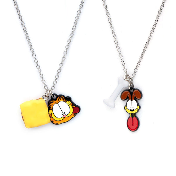 Nickelodeon Garfield and Oddie BFF Necklace Set