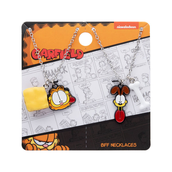Nickelodeon Garfield and Oddie BFF Necklace Set