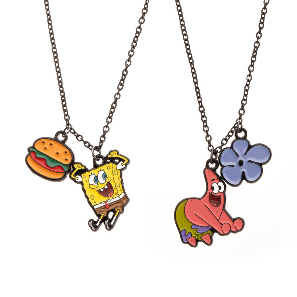 SpongeBob & Patrick Best Friends Necklace Set