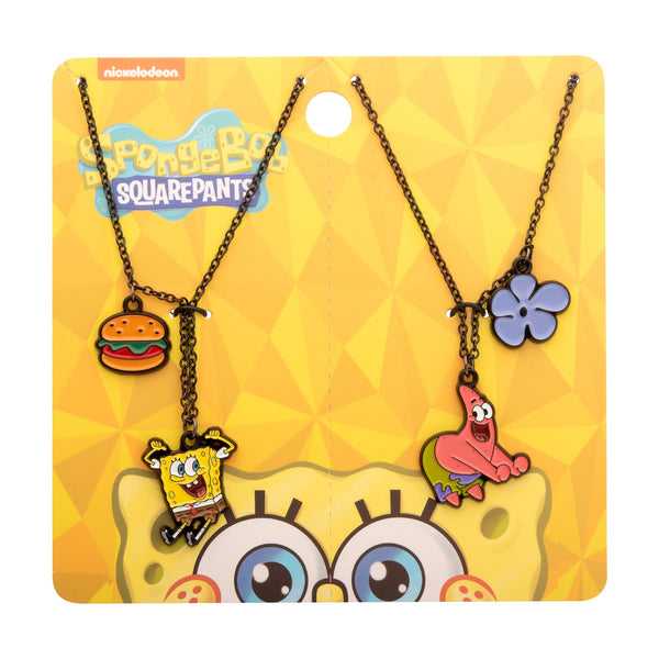 SpongeBob & Patrick Best Friends Necklace Set