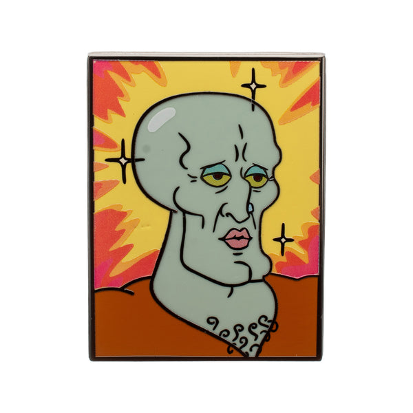 SpongeBob SquarePants Handsome Squidward Enamel Pin