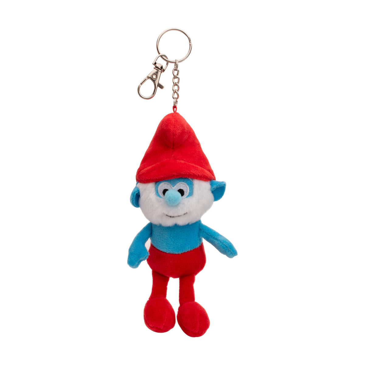 The Smurf Papa Smurf Plush Keychain