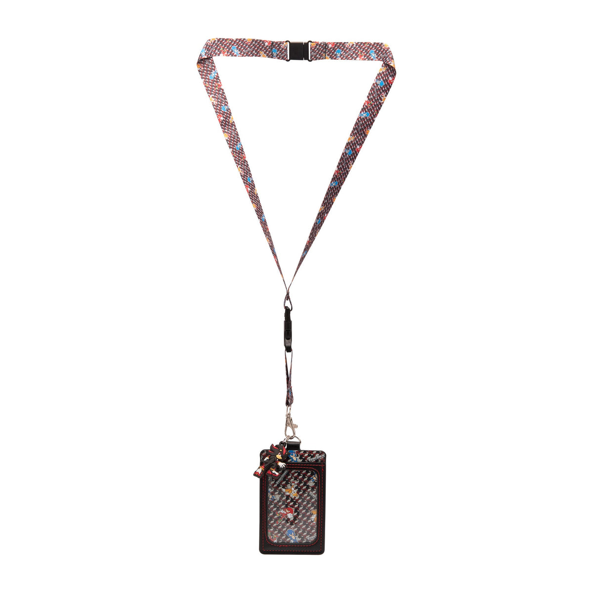 Sonic 3 Shadow Lanyard with PVC Charm