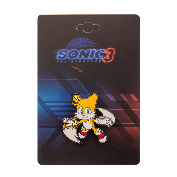 Sonic Movie 3 Tails Spinning Pin
