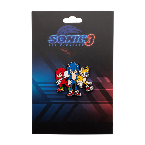Sonic Movie 3 Trio Pin