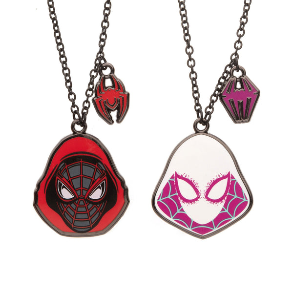 Spider-Man Spider Gwen Besties Necklace Set