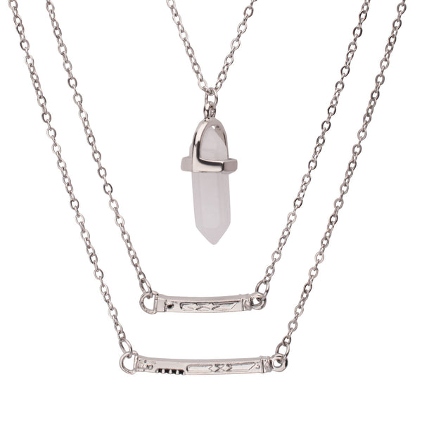 Star Wars Ahsoka 3D LightSaber Tier Necklace