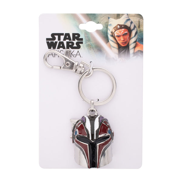 Star Wars Ahsoka Sabine Wren Helmet Keychain