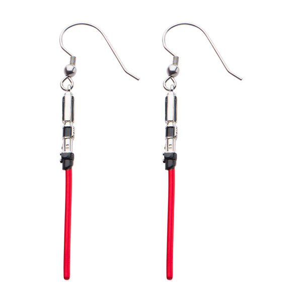 Star Wars Darth Vader Lightsaber Dangle Earrings
