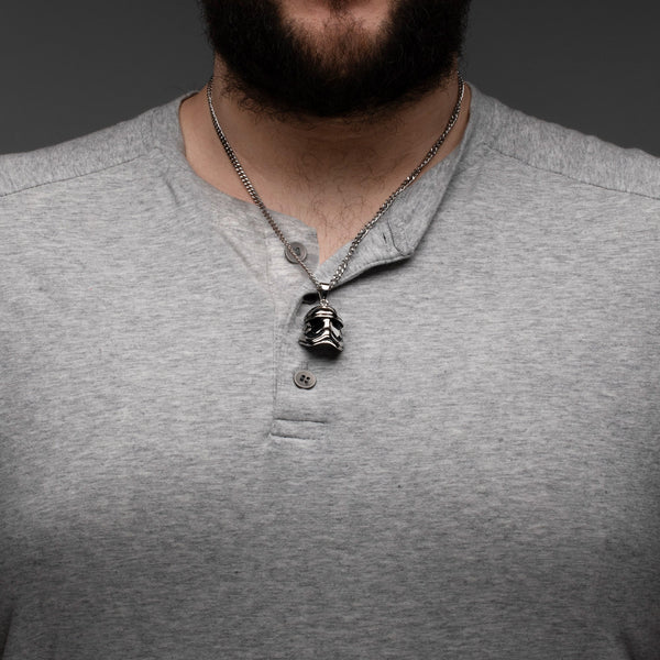 Star Wars Episode 7 3D Stormtrooper Pendant Necklace