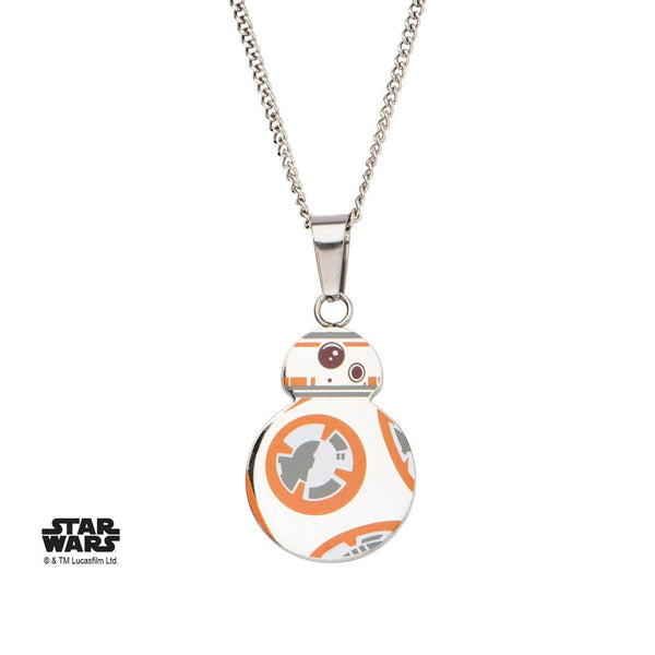 Star Wars Episode 7 Cut Out BB-8 Pendant Necklace