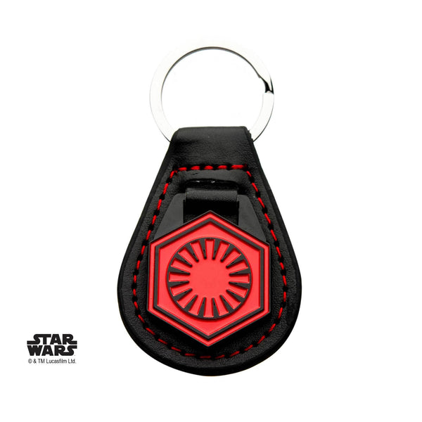 Star Wars Episode 7 First Order Leather Keychain