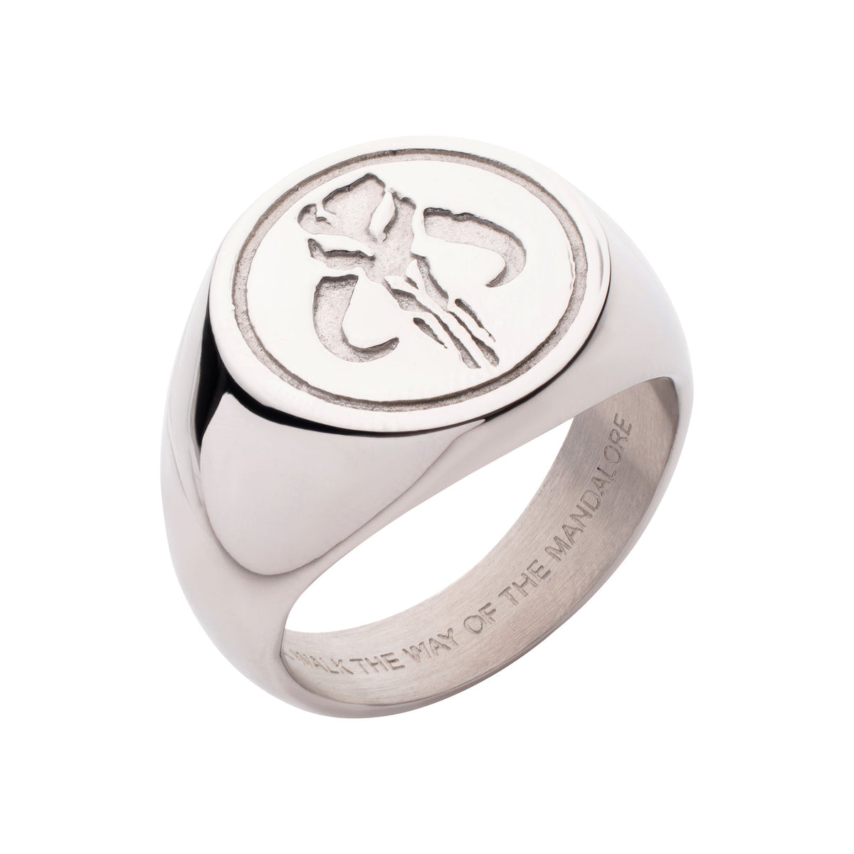 Star Wars Mandalorian Mythosaur Symbol Ring