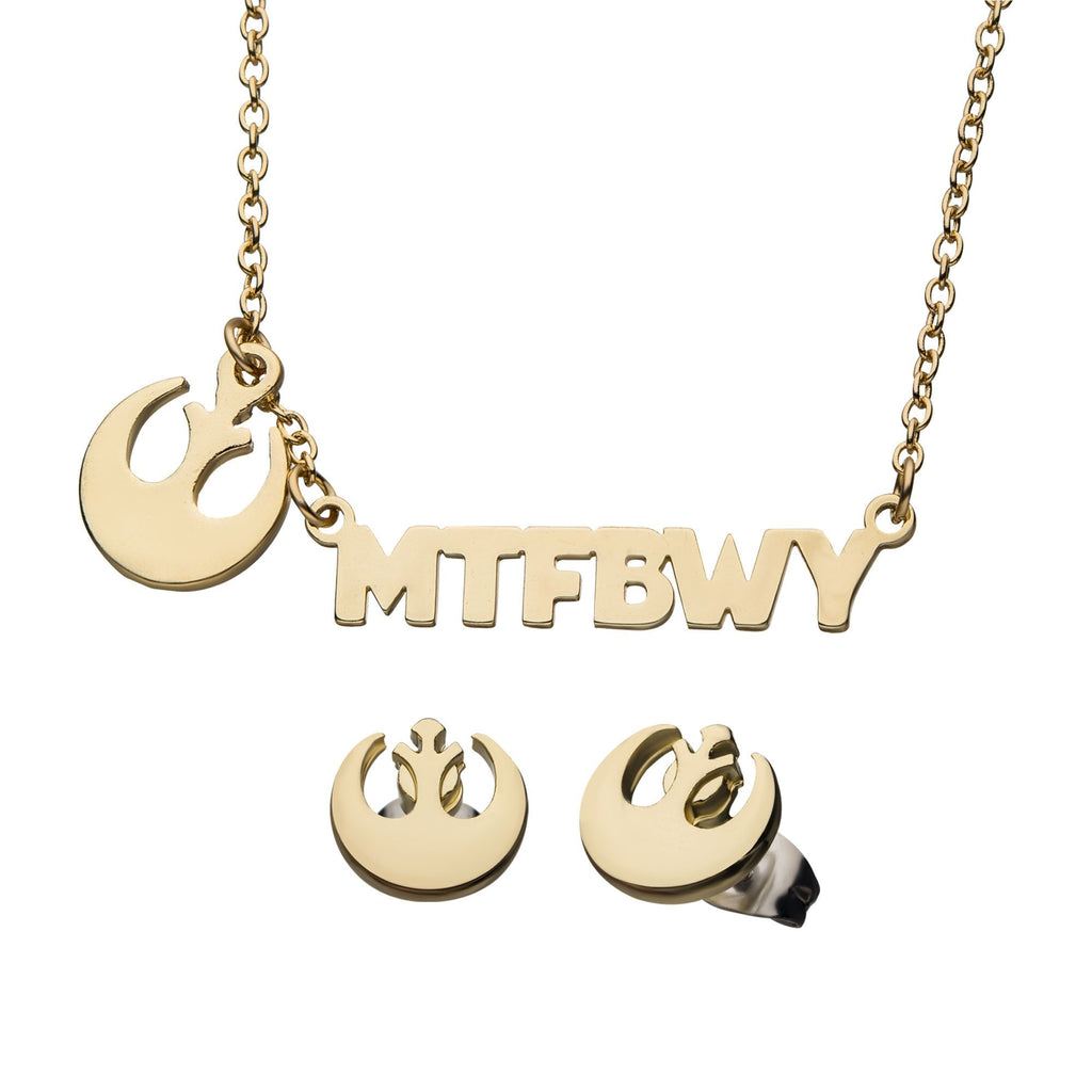 Star Wars Pendant Necklace and Matching Earrings Set – Jewelry