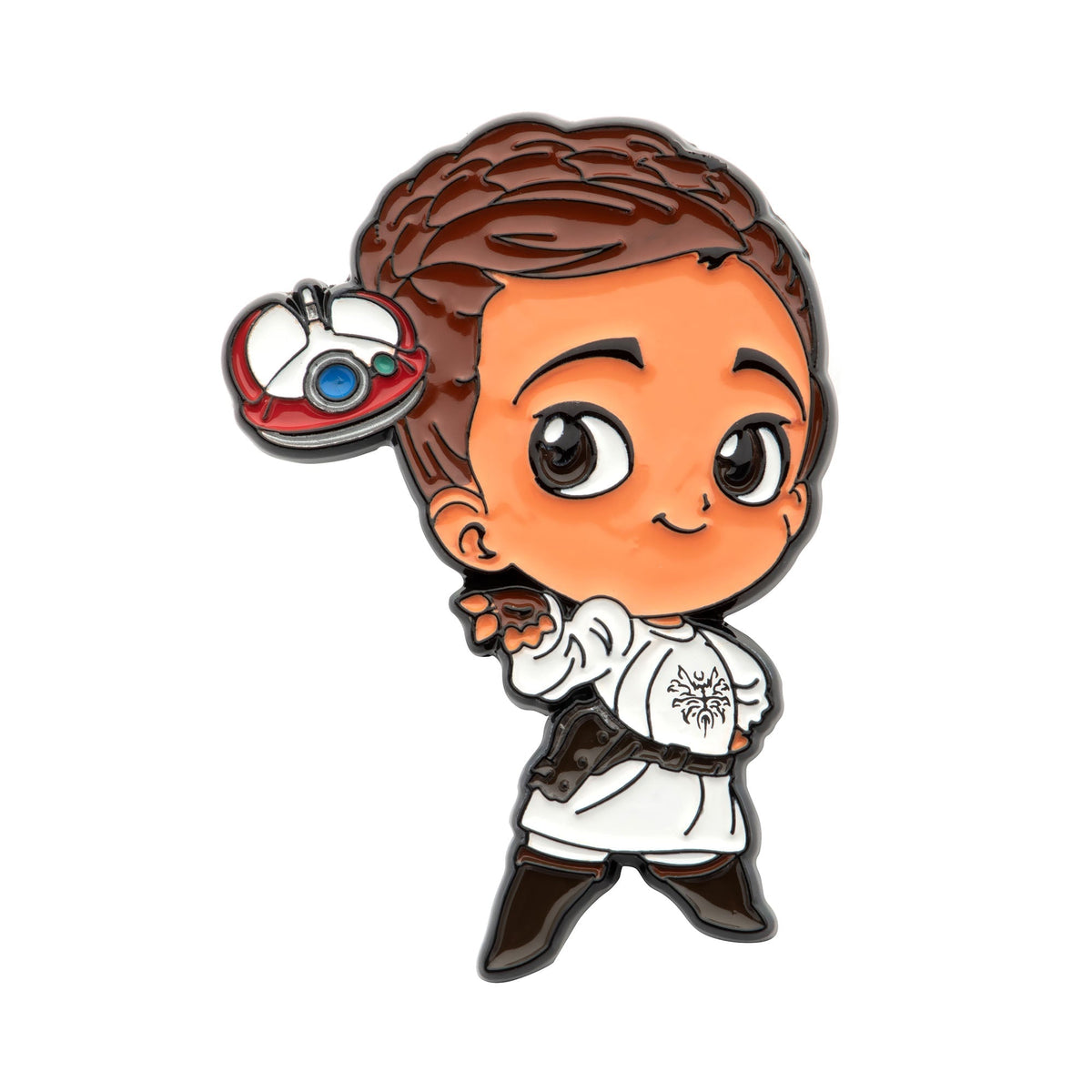 Star Wars Obi-Wan Kenobi Leia and Lola Enamel Pin