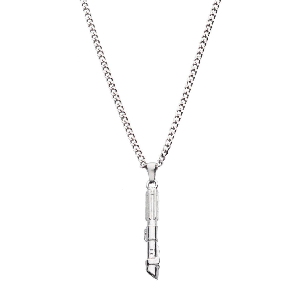 Star Wars Obi-wan Kenobi's 3D Darth Vader Lightsaber Handle Men's Pendant Necklace