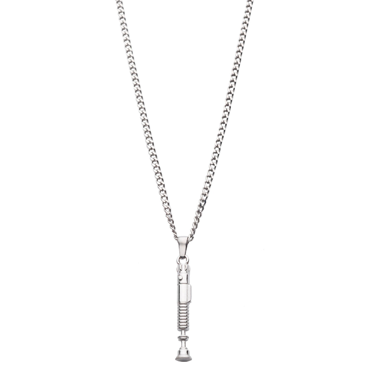 Star Wars Obi-wan Kenobi's 3D Lightsaber Handle Men's Pendant Necklace