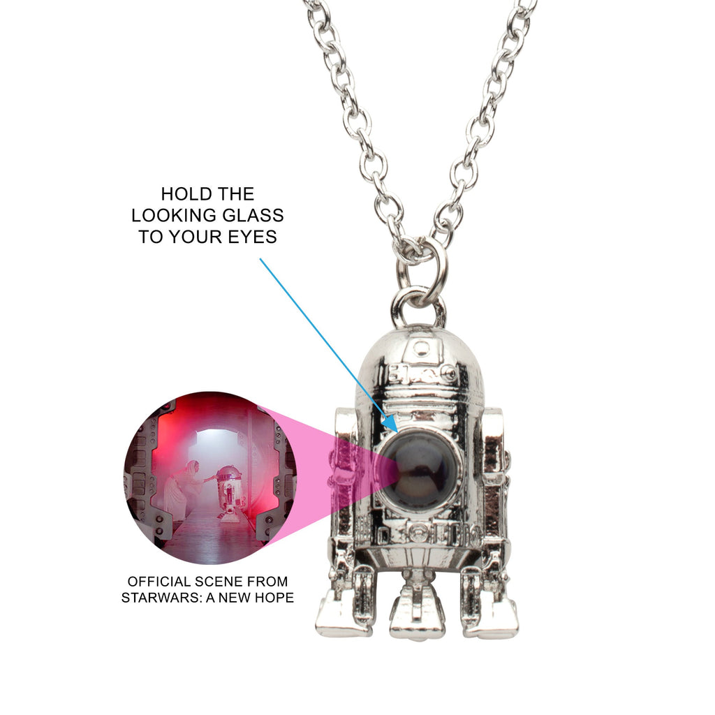 Star Wars R2-D2 Hidden Picture Pendant Necklace – Jewelry Brands Shop