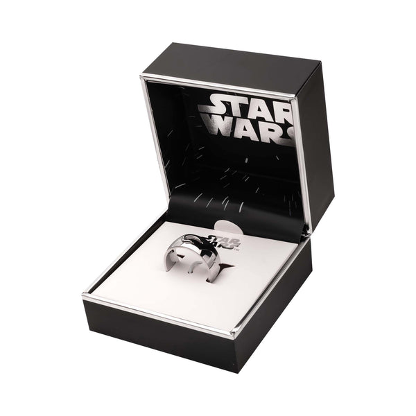 Star Wars Stainless Steel Mandalorian "This Is The Way" Ring