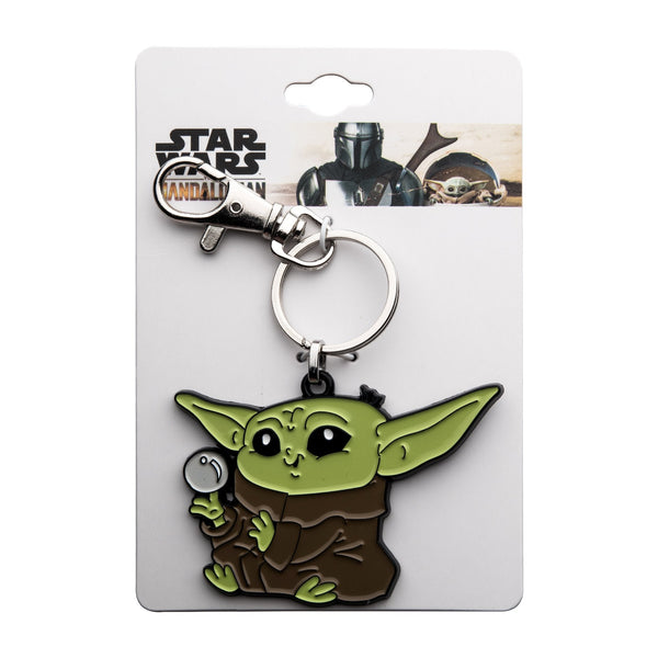 Star Wars: The Mandalorian Grogu (AKA: Baby Yoda/ The Child) with Ball Keychain