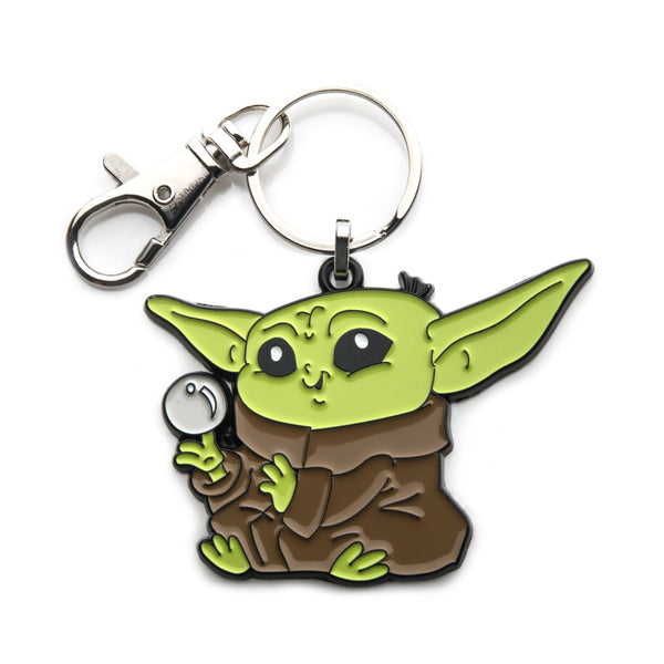 Star Wars: The Mandalorian Grogu (AKA: Baby Yoda/ The Child) with Ball Keychain