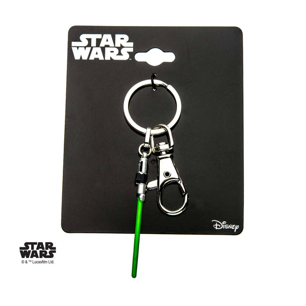 Star Wars Yoda Lightsaber Keychain