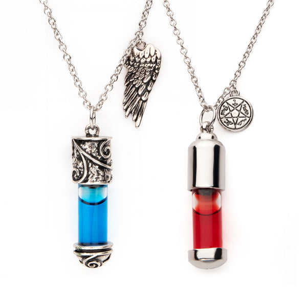 Supernatural Vial Best Friends Necklace Set