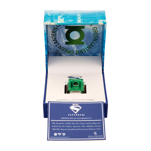 DC Comics Superman Movie Green Lantern Ring